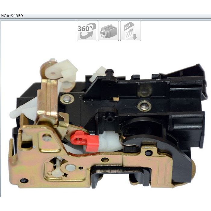 SERRURE PORTE G REN R19 CLIO SAFRANE 7702127968 — MGA MGA-94959