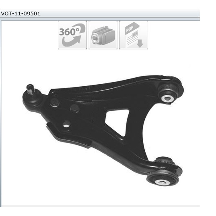 TRI SUSP G CLIO II KANGOO 40-06188 8200942407 — VOTTO VOT-11-09501