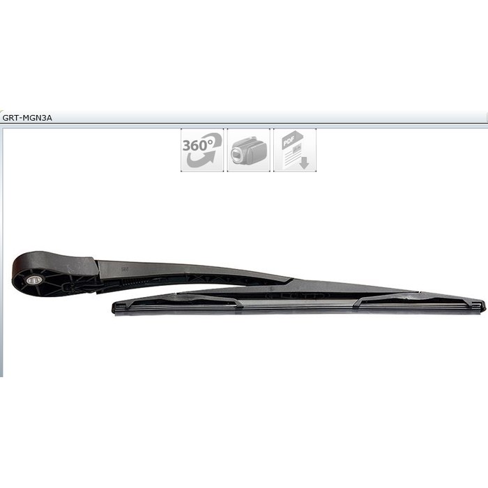 PORTE B+BALAIS MEGANE III — MGA GRT-MGN3A