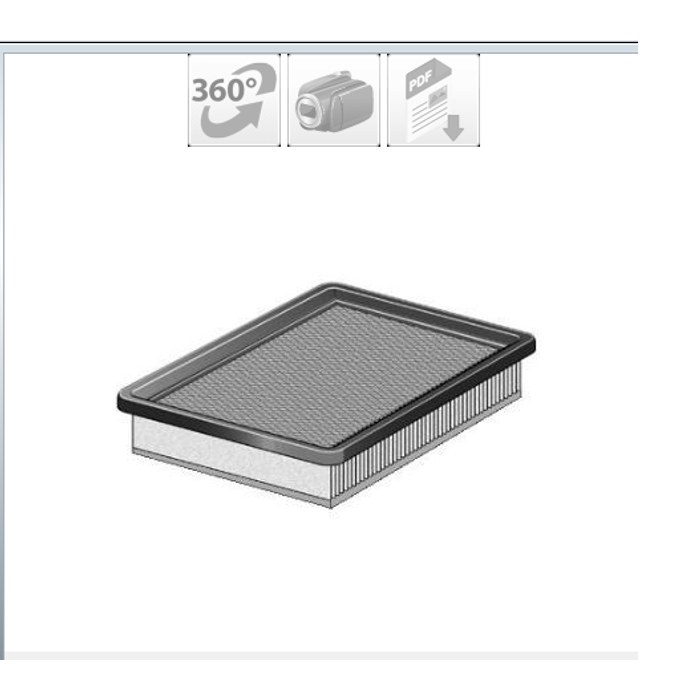 FILTRE A AIR C4 II 308 P713 — MGA GRT-12125
