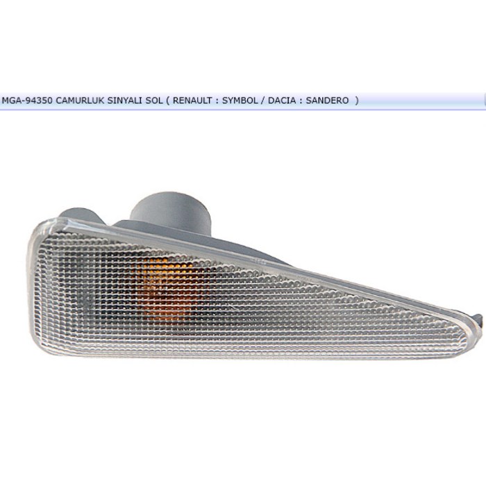 FEUX LATERAL REN SYMBOL SANDERO 8200702763 — MGA MGA-94350