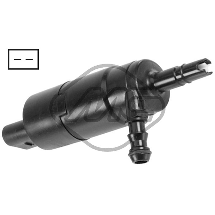 POMPE LAVE GLACE VW GOLF III/BORRA — METALCAUCHO 2075