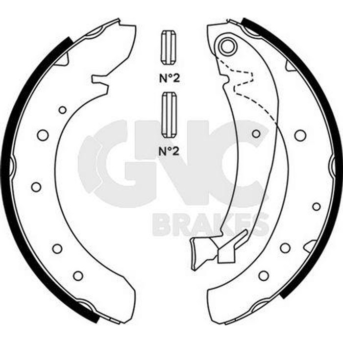 JEUX MACHOIRE AR PSA JUMPY III EXPERT III BOXER FIAT DUCATO 07120 — GNC G0544