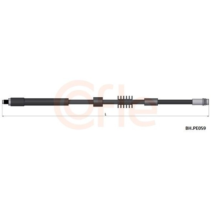 FLEXIBLE FREIN AV PSA 308 4806H3 4806K1 6T48454 — COFLE 92.BH.PE059
