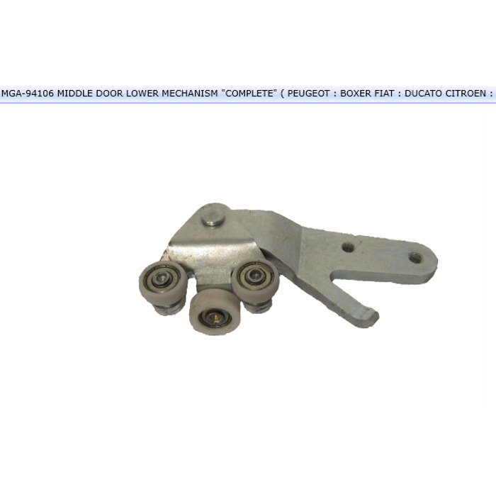 GUIDAGE DE PORTE LATERALE COULISSANT PEUGEOT BOXER JUMPER 9033C0 — MGA MGA-94106