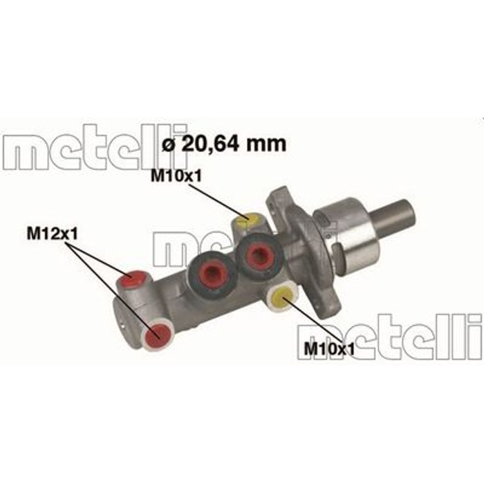 MAITRE CYLINDRE REN CLIO II LPR1269 — METELLI 050319