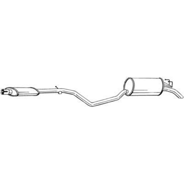 SILENCIEUX ARR + INT FIAT PUNTO 1 REF 4601009 805130 — EHK 4601009