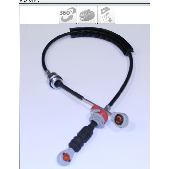 CABLE VITESSE GRIS REN MEGANE II 7701474701 — MGA MGA-53152