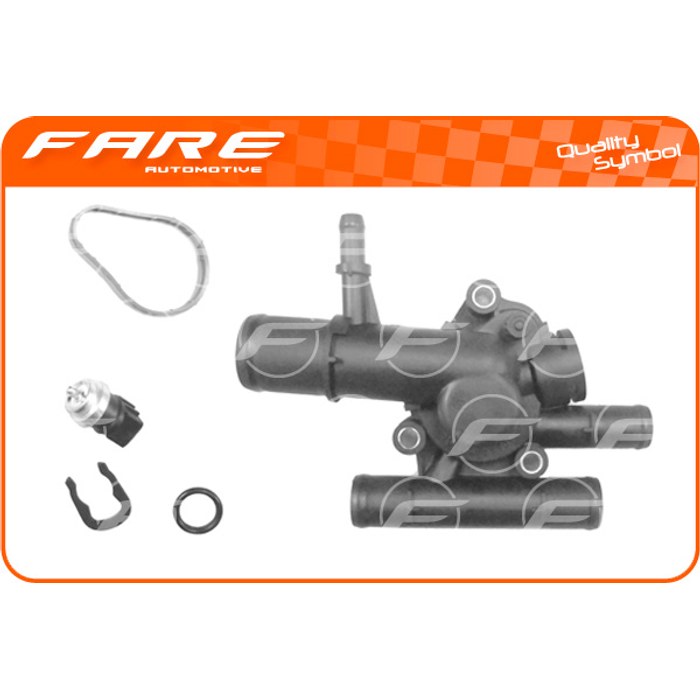 CORPS THERMOSTAT CLIO II KANGOO LAGUNA II 1.9D 1.9DCI — FARE 3819