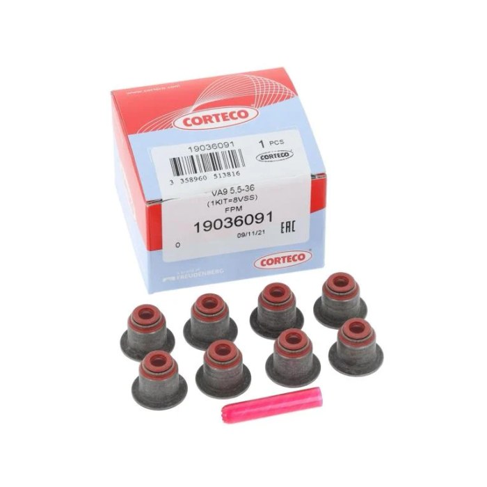 JEU 8 PARAHUILE SOUPAPE 1.6 HDI — CORTECO 19036091