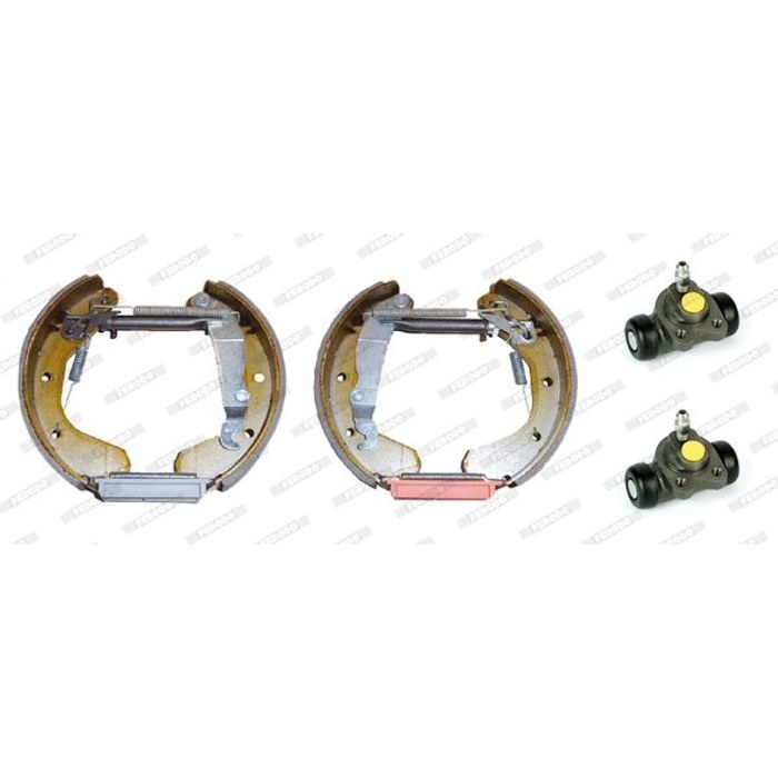 JEUX DE  MACHOIRES 362249X 106*205 LPR04930 4T — FERODO FSB188