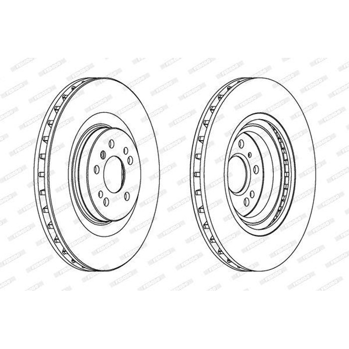 DISQUE FREIN MERCEDES — FERODO DDF1532