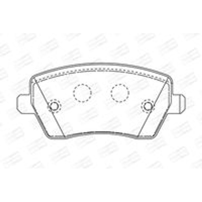 PLAQUETTE DE FREIN CLIO III IV KANGOO MEGANE IV DOKKER LOGAN II 05P867 05P1229 *PROMO* — FERODO 573125CW
