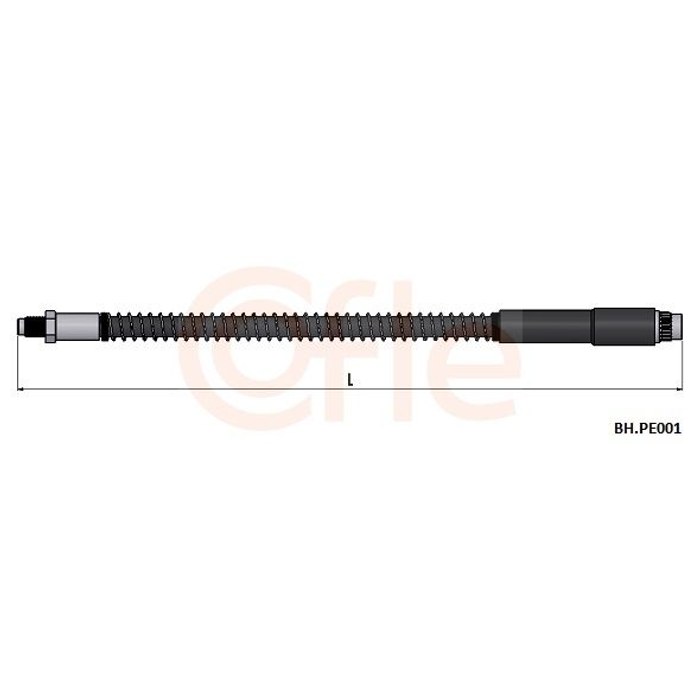 FLEXIBLE FREIN AV PSA 206 4806C1 480692 6T46767 — COFLE 92.BH.PE001