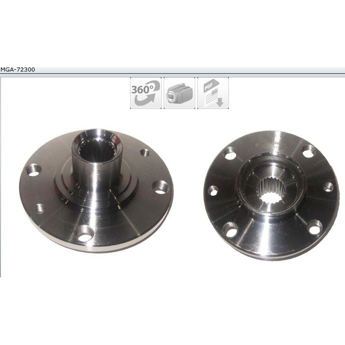 MOYEUX DE ROUE FIAT TEMPRA 7608131 NEMO BIPPER ESS — MGA MGA-72300