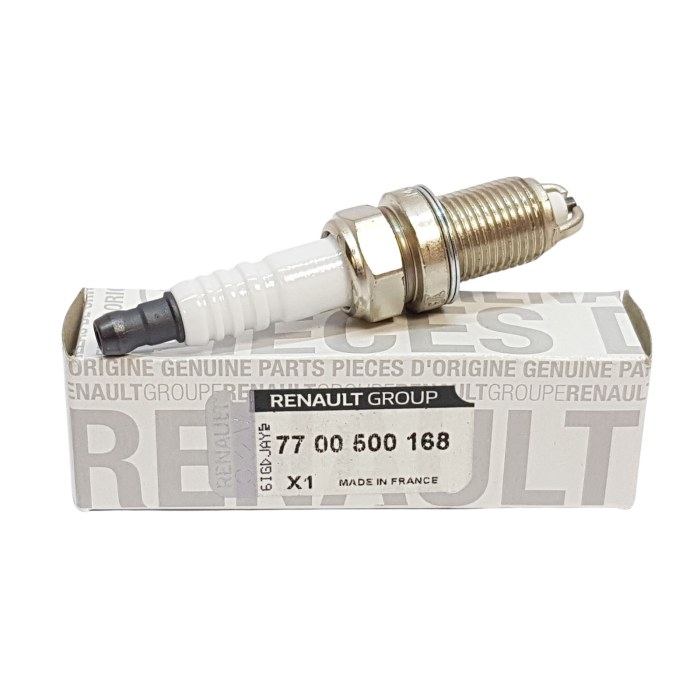 BOUGIE ALLUMAGE REN CLIO II MEGANE II III DOUBLE ELEC — RENAULT 7700500168