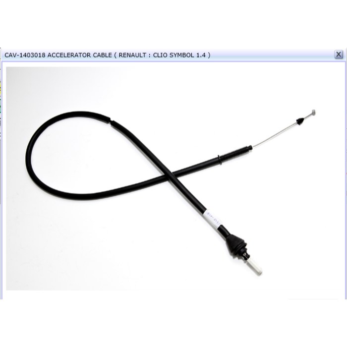 CABLE ACCELATEUR CLIO 1.4 — MGA MGA-53147