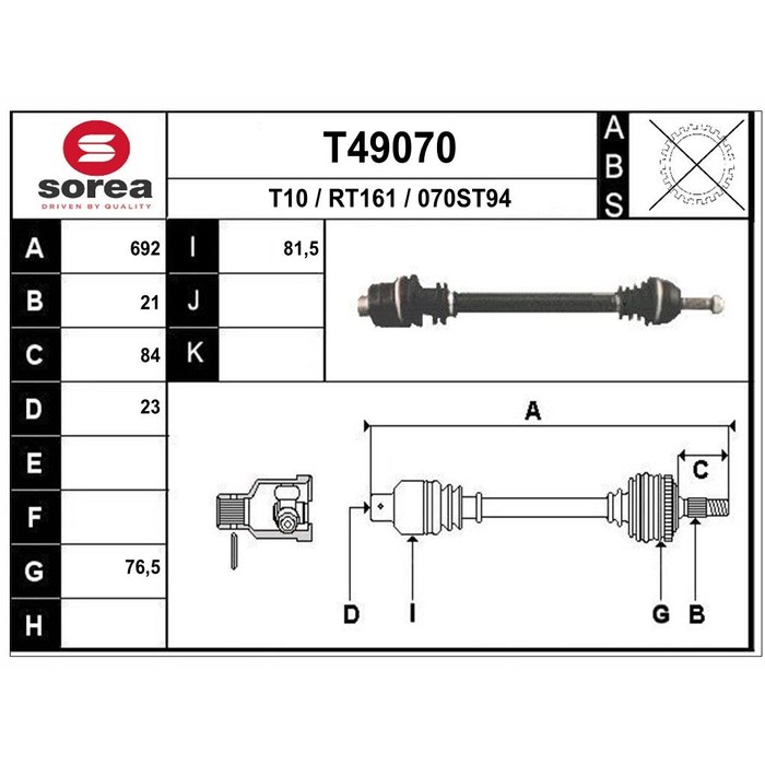TRANSMISSION EXPRESS D 301867 — SOREA SET49070
