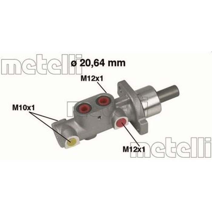 MAITRE CYLINDRE PSA 206 306 133058B LPR1947 — METELLI 050296
