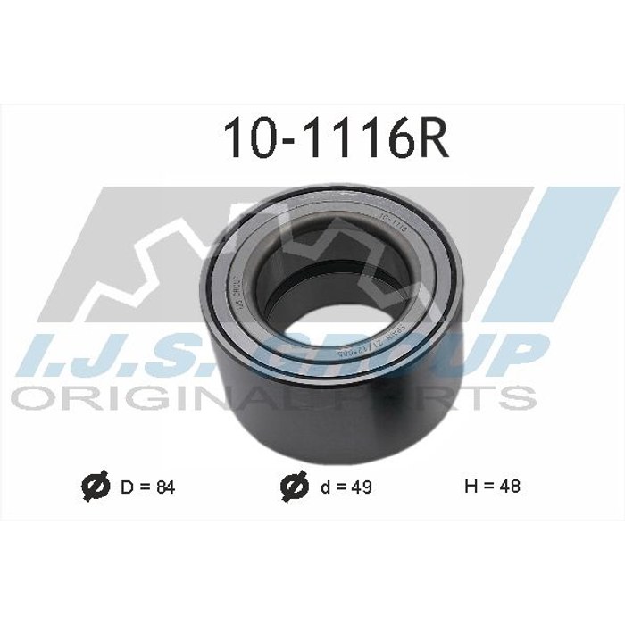 ROULEMENT ROUE AV PSA JUMPER BOXER I II FIAT DUCATO — I.J.S 10-1116R