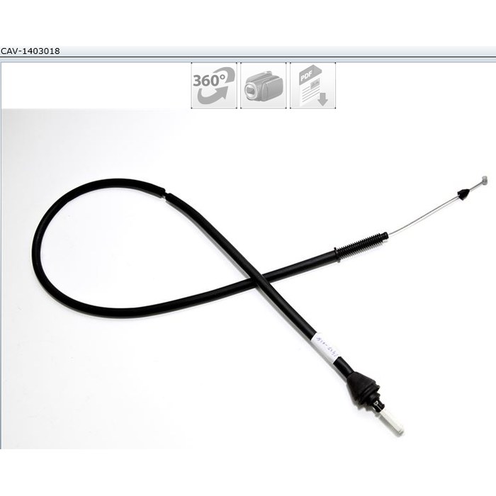 CABLE ACCELERATEUR REB CLIO SYMB 1.4 7700435254 — MGA CAV-1403018