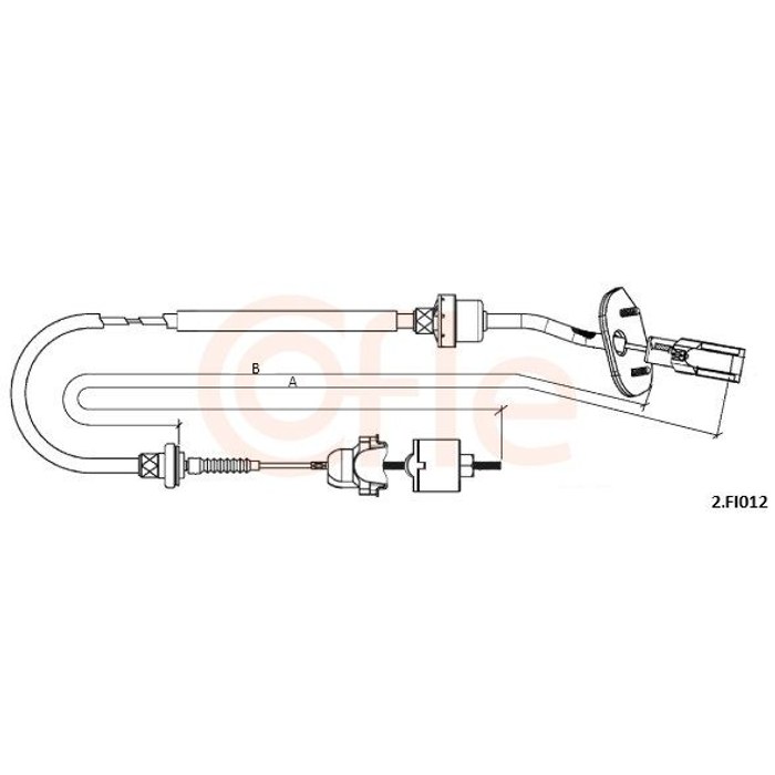 CABLE EMB PSA NEMO BIPPER 1.4 1.3HDI 1.4HDI FIAT QUBO — COFLE 92.2.FI012