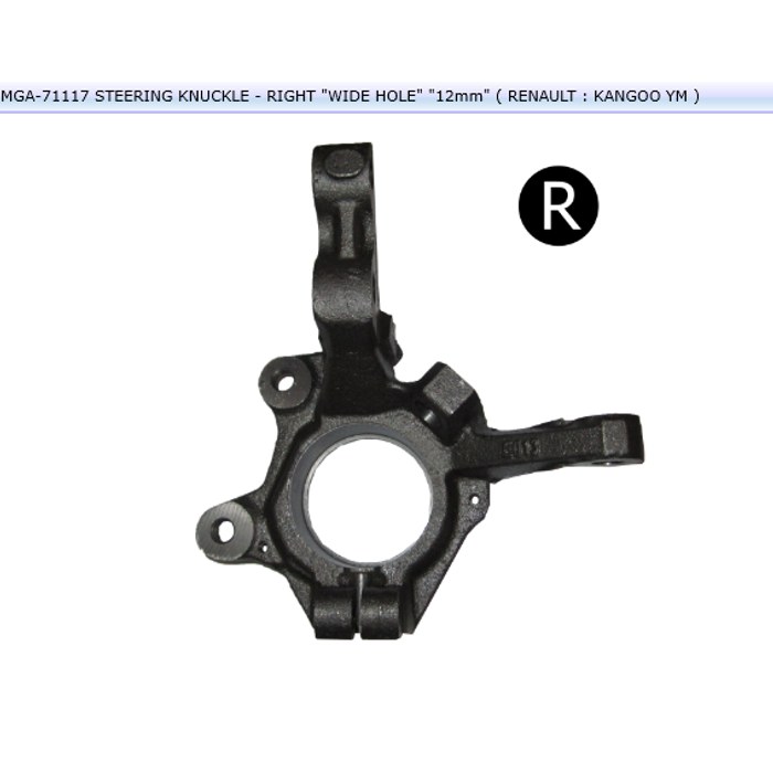 FUSEE METALIQUE AVANT D REN KANGO 8200150223 — MGA MGA-71117