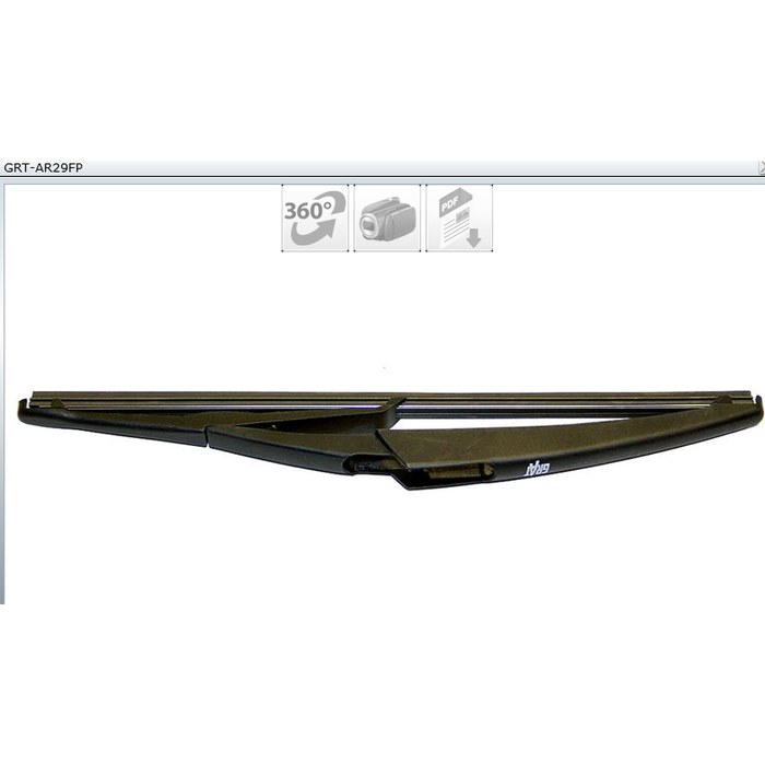 BALAIS ESSUIE-GLACE AR 29CM LOGAN MCV SANDERO II FIAT 500 PSA 308 71751023 — GRAT GRT-AR29FP