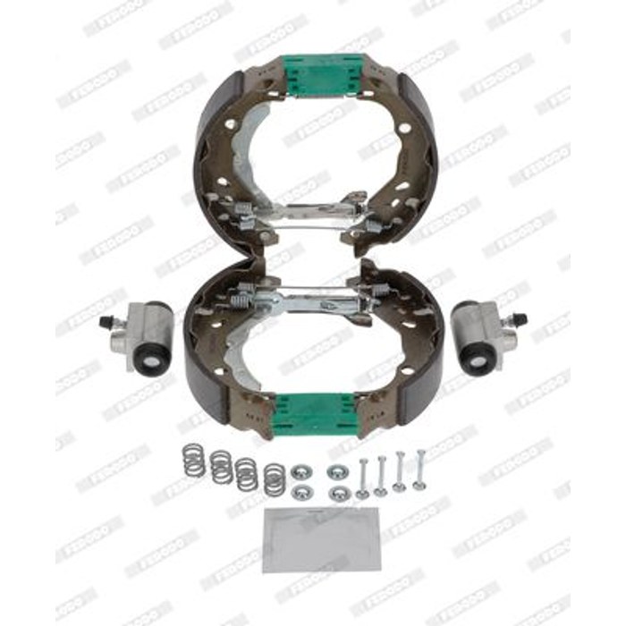 KIT CPL MACHOIRE + CYLINDRE ROUE REN CLIO II IV LPR OEK548 — FERODO K422