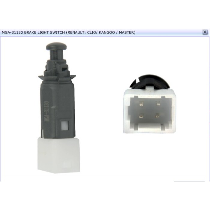 APPAREIL STOP CLIO KANGO MASTER — MGA MGA-31130