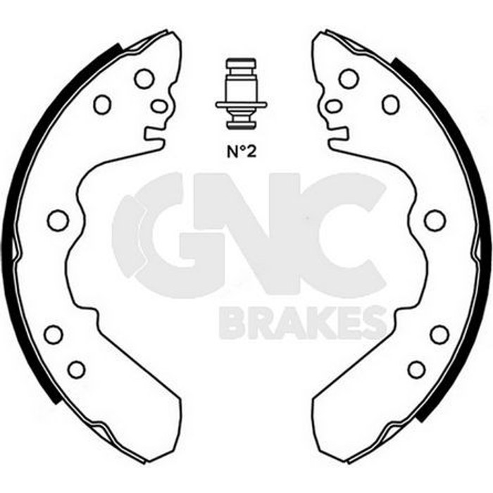 JEUX MACHOIRE AR ISUZ D-MAX FASTER OPEL CAMPO 06340 JP — GNC G0015