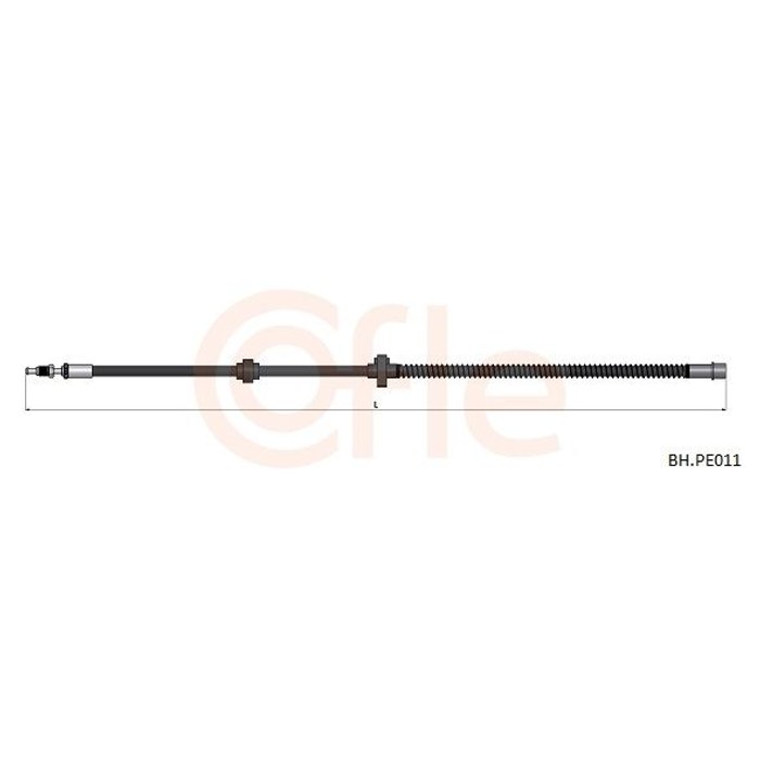 FLEXIBLE FREIN AR PSA 407 508 C5 III C6 4806E7 4806K2 6T47876 — COFLE 92.BH.PE011