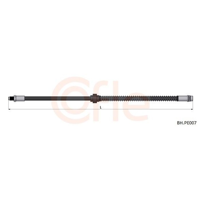 FLEXIBLE FREIN AV PSA BERLINGO PARTNER XSARA ZX 4806E9 6T46616 — COFLE 92.BH.PE007
