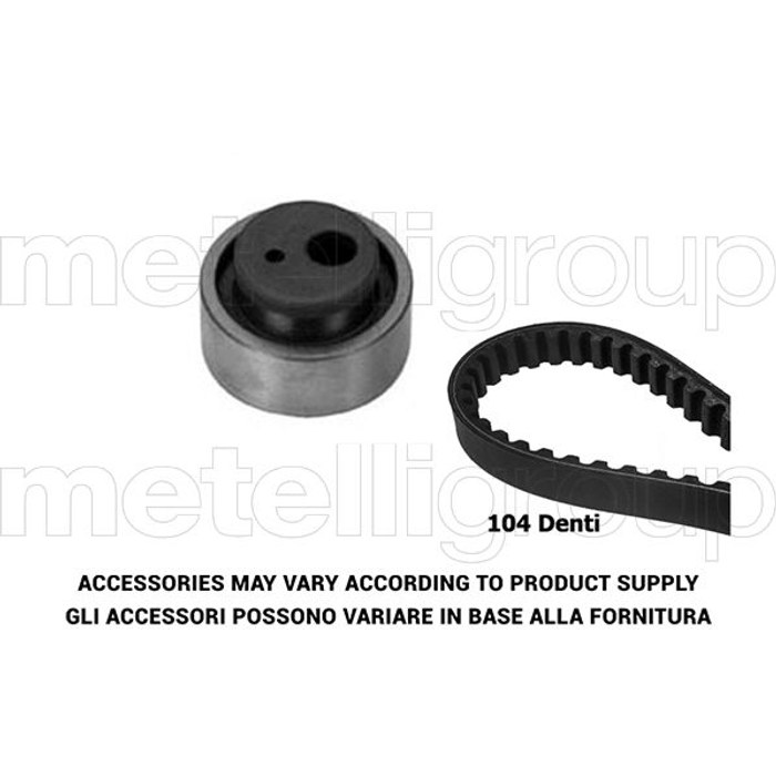 KIT DIS 104D PSA 106 206 205 PARTNER — METELLI 290012