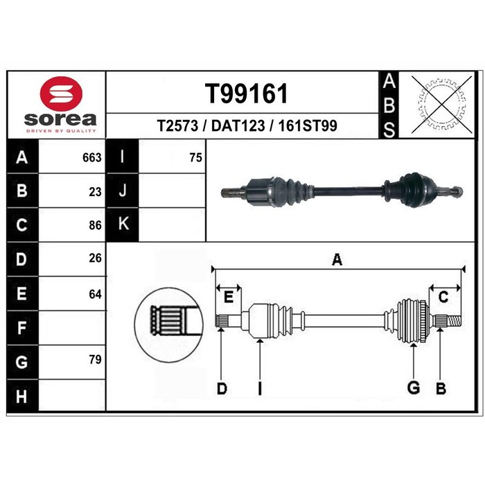 TRANSMISSION G DACIA LOGAN SANDER II 1.5DCI — SOREA SET99161