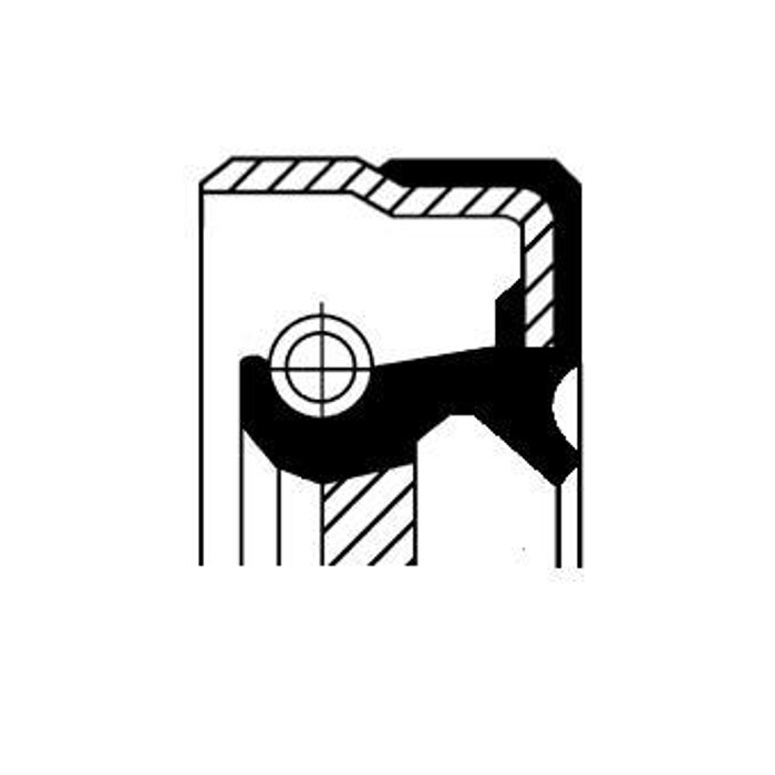PARAHUILE 23X35X7 UNO — CORTECO 12011305B