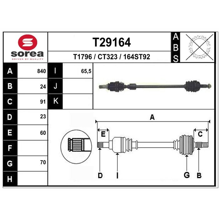 TRANSMISSION D C1 107 — SOREA SET29164