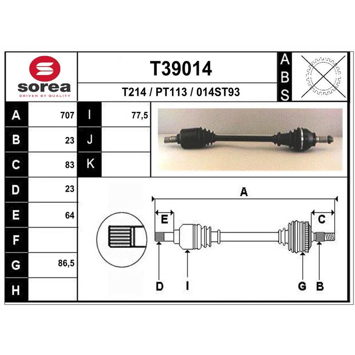 TRANSMISSION 304 — SOREA SET39014