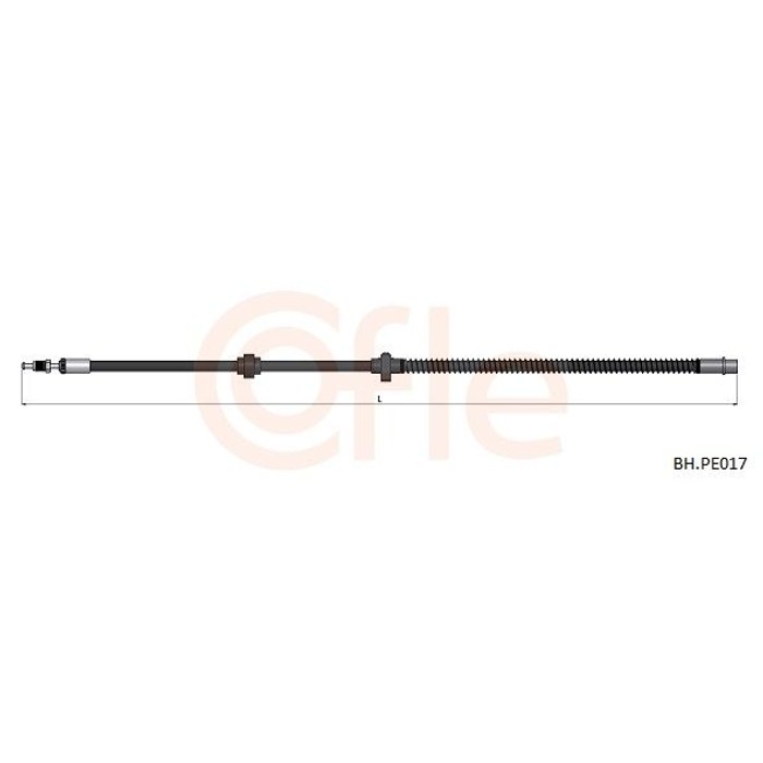 FLEXIBLE FREIN AR PSA C5 III C6 407 508 4806E8 4806K3 6T47877 — COFLE 92.BH.PE017