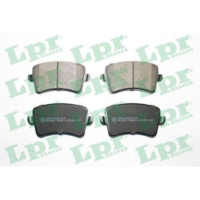 PLAQ DE FREIN AR VW AUDI A4 — LPR 05P1489