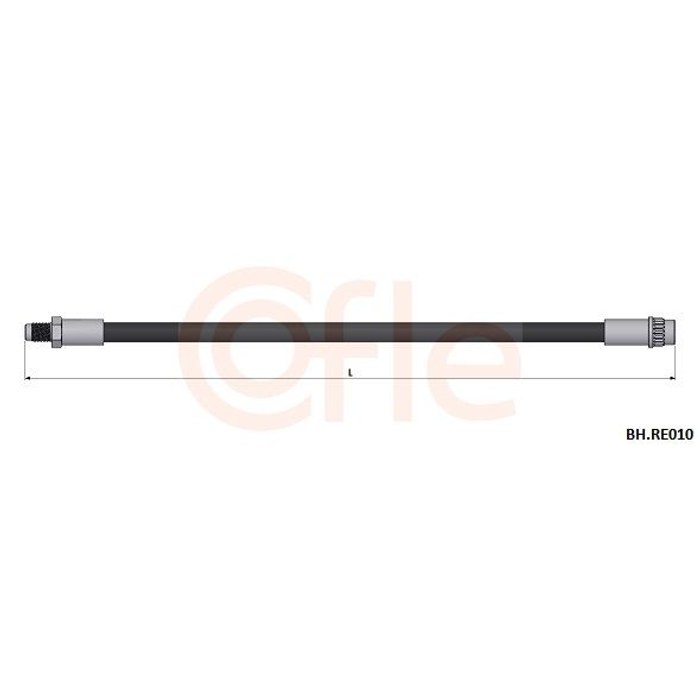 FLEXIBLE FREIN AV REN R21 TRAFIC TWINGO 7701069948 6T46017 — COFLE 92.BH.RE010