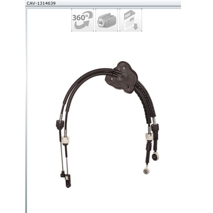 CABLE VITESSE REN FLUENCE 1.5 DCI 2010- MEG III 1.5 DCI 6 VIT 8200781046 — MGA CAV-1314639