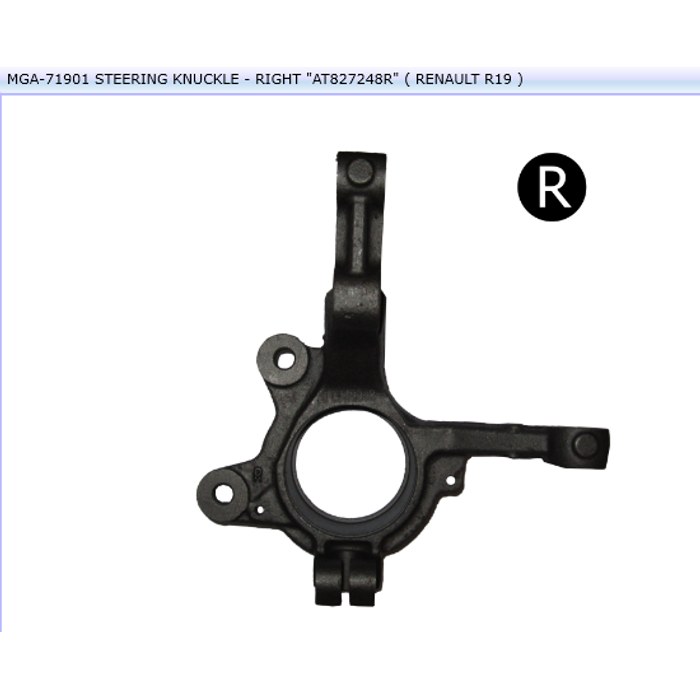FUSEE METALIQUE AVANT D R19 7700827248 — MGA MGA-71901