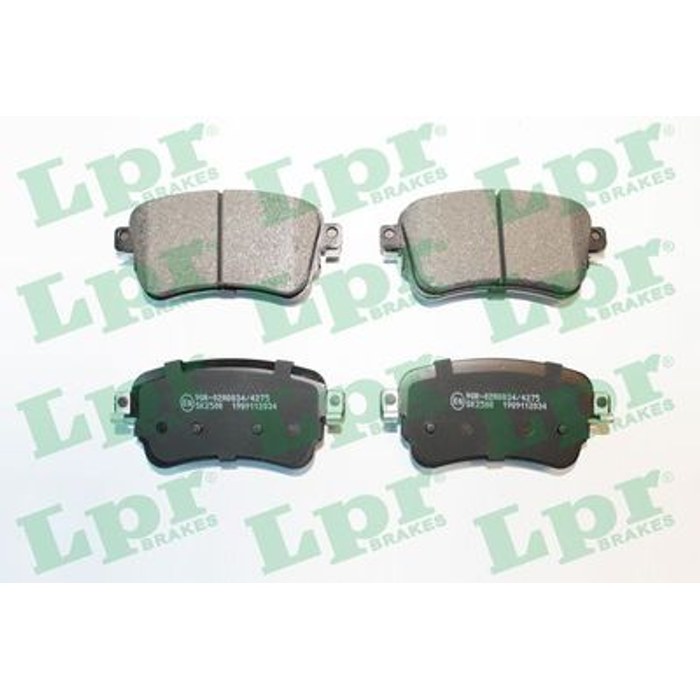 PLAQ DE FREIN JUMPY EXPERT IV 4 AR — LPR 05P2034