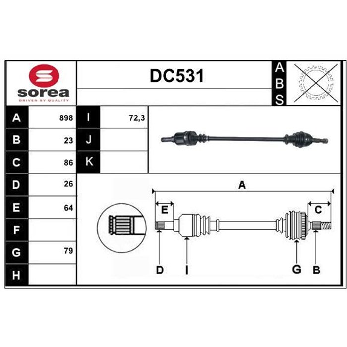 TRANSMISSION SANDERO II STEPWAY ESS/DIES D — SOREA SET99160
