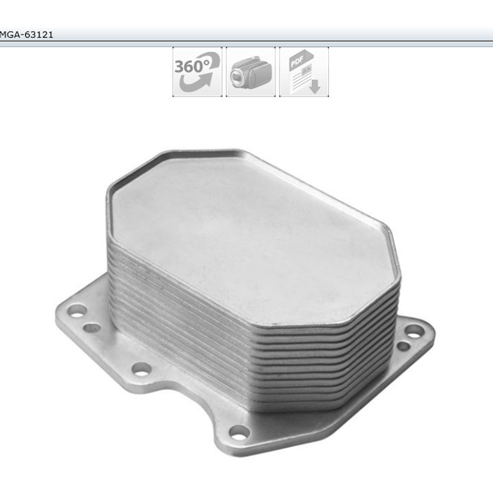 REFROIDISSEUR HUILE BOXER 2.2HDI JUMER 1103Q1 — MGA MGA-63121