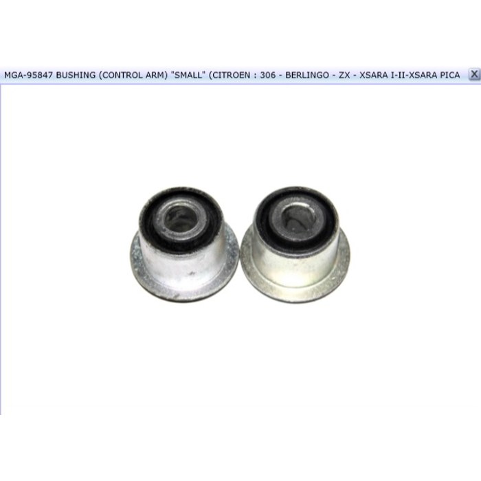 SILENBLOC TRIANGLE  ZX/306/XSARA/BER/PAR 2005250 FA1063 — MGA MGA-95847
