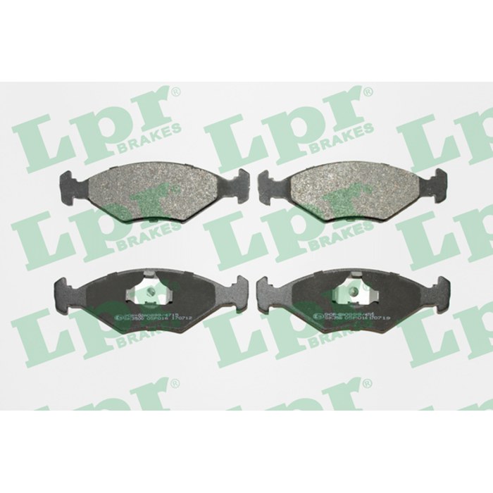 PLAQUETTES FREIN-AV-SIENNA/PALIO — LPR 05P016
