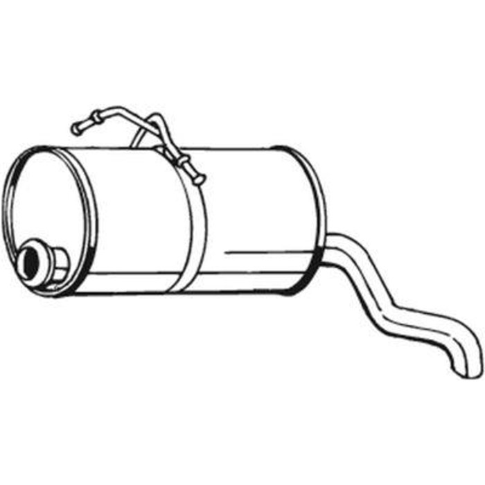 SILENCIEUX ARR PEUGEOT PARTNER REF 4601013E 805171L — EHK 4601013E