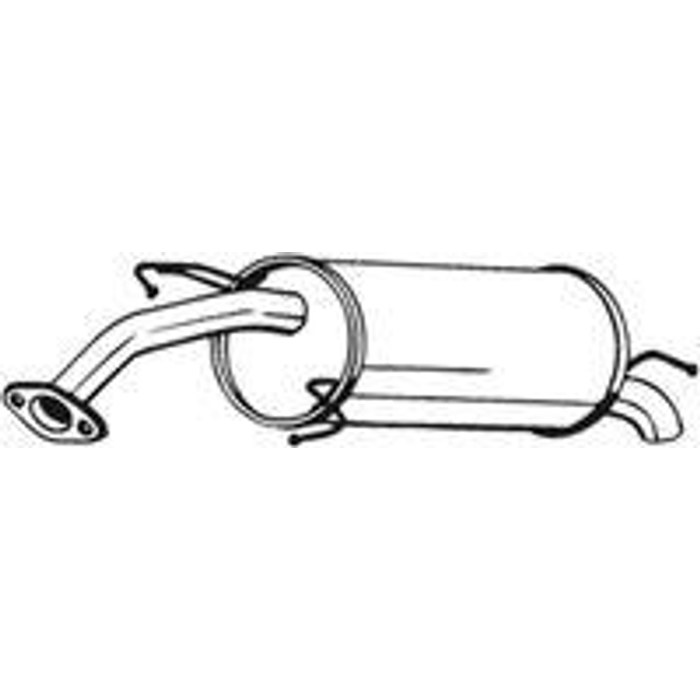 SILENCIEUX AR CHEVROLET AVEC COUPEE 805052L — EHK 4607010E